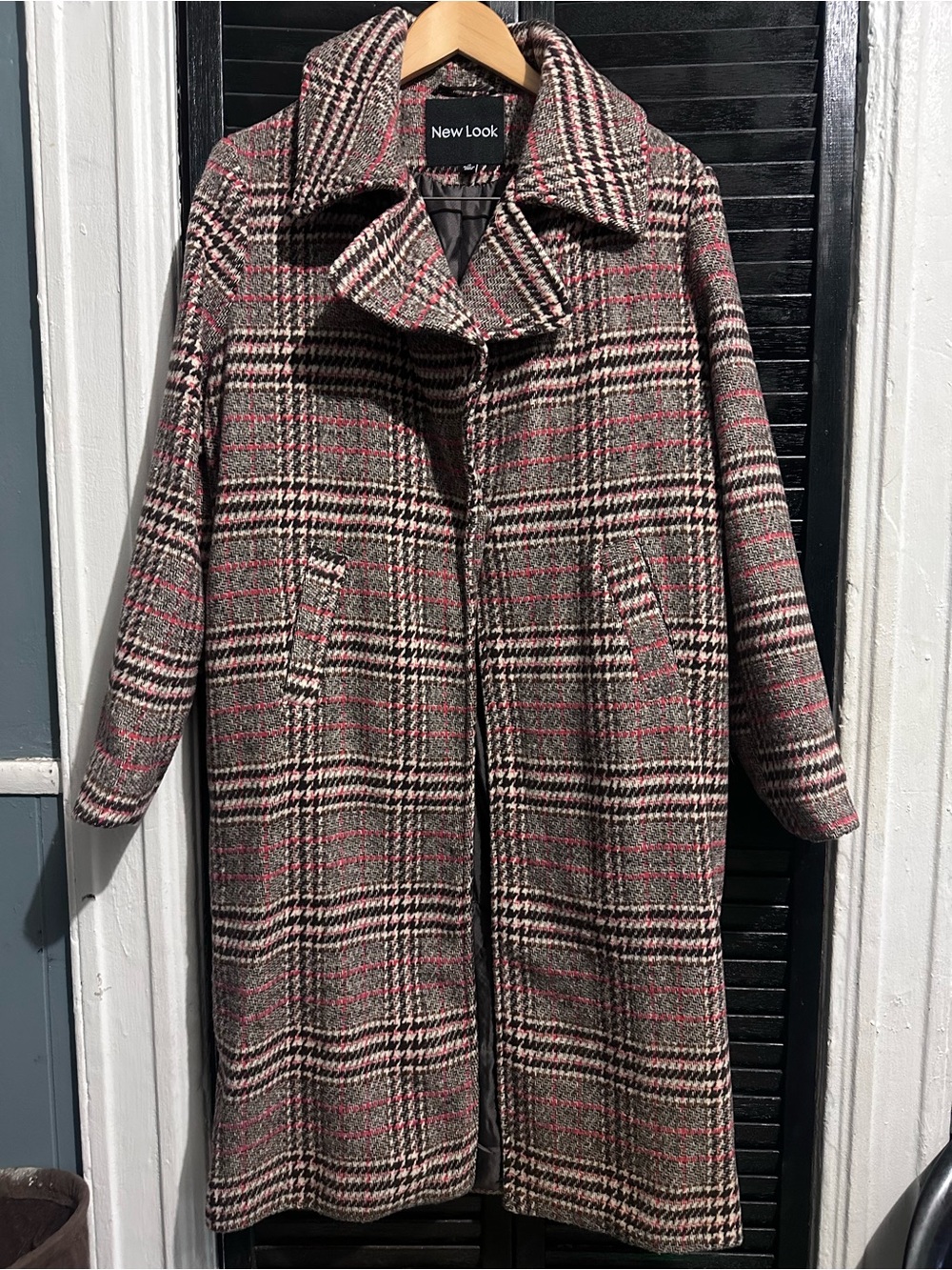 Plaid Coat - Picture 4 of 5